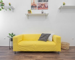 Мебель в желтых тонах – вызов стандартным решениям в Кушве - kushva.magazinmebel.ru | фото