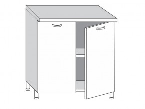 2.80.2 Шкаф-стол на 800мм с 2-мя дверцами в Кушве - kushva.magazinmebel.ru | фото