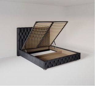 Кровать Версаль 1.2 м с подъемным механизмом в Кушве - kushva.magazinmebel.ru | фото - изображение 5