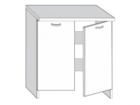 9.700.716 Шкаф-стол МДФ для стиральной машины  на 700 (ПВХ) в Кушве - kushva.magazinmebel.ru | фото