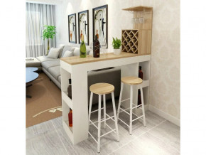 Барный стол №11 Белый-Сонома в Кушве - kushva.magazinmebel.ru | фото - изображение 1