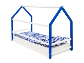 Детская кровать-домик Монтессори Svogen сине-белый в Кушве - kushva.magazinmebel.ru | фото - изображение 6
