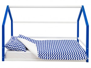 Детская кровать-домик Монтессори Svogen сине-белый в Кушве - kushva.magazinmebel.ru | фото - изображение 7
