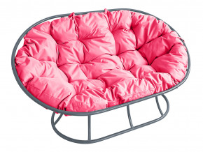 Диван Мамасан без ротанга розовая подушка в Кушве - kushva.magazinmebel.ru | фото - изображение 1