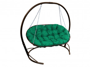 Диван Мамасан подвесной зелёная подушка в Кушве - kushva.magazinmebel.ru | фото - изображение 1