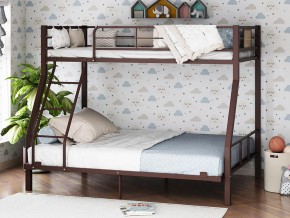 Двухъярусная кровать Гранада-1 140 Коричневый в Кушве - kushva.magazinmebel.ru | фото