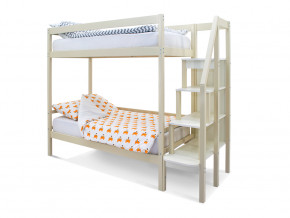 Двухъярусная кровать Svogen бежевый в Кушве - kushva.magazinmebel.ru | фото - изображение 1