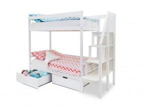Двухъярусная кровать Svogen с ящиками белый в Кушве - kushva.magazinmebel.ru | фото - изображение 2