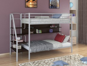Двухъярусная кровать Толедо П Серый-Венге в Кушве - kushva.magazinmebel.ru | фото