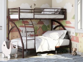 Двухъярусная кровать Виньола 2 Коричневая в Кушве - kushva.magazinmebel.ru | фото