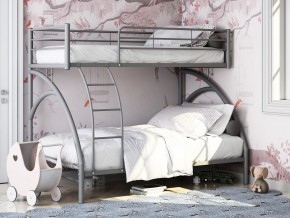 Двухъярусная кровать Виньола 2 Серая в Кушве - kushva.magazinmebel.ru | фото - изображение 1