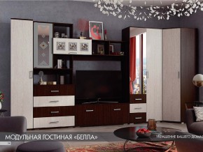 Гостиная Белла венге с угловым шкафом в Кушве - kushva.magazinmebel.ru | фото