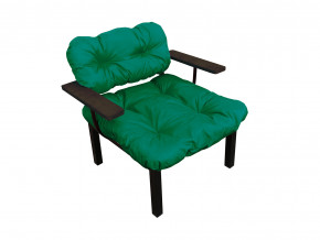Кресло Дачное зелёная подушка в Кушве - kushva.magazinmebel.ru | фото