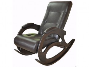 Кресло-качалка К 5/3 коричневое в Кушве - kushva.magazinmebel.ru | фото