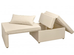Кресло-кровать Милена рогожка cream в Кушве - kushva.magazinmebel.ru | фото - изображение 2