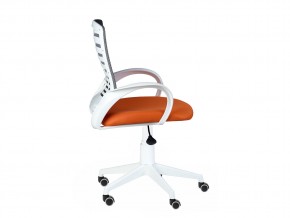Кресло оператора Ирис white стандарт черный/оранжевый в Кушве - kushva.magazinmebel.ru | фото - изображение 2