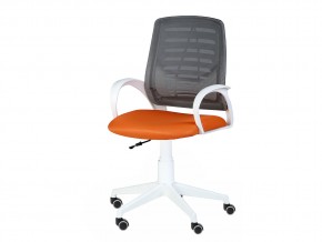 Кресло оператора Ирис white стандарт черный/оранжевый в Кушве - kushva.magazinmebel.ru | фото - изображение 3