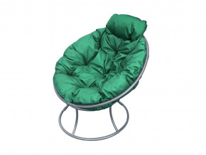 Кресло Папасан мини без ротанга зелёная подушка в Кушве - kushva.magazinmebel.ru | фото