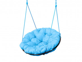 Кресло Папасан подвесное голубая подушка в Кушве - kushva.magazinmebel.ru | фото