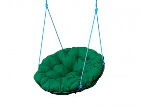 Кресло Папасан подвесное зелёная подушка в Кушве - kushva.magazinmebel.ru | фото