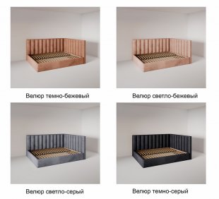 Кровать Вертикаль угловая 0.8 м с ортопедическим основанием в Кушве - kushva.magazinmebel.ru | фото - изображение 6
