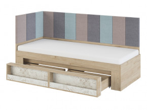 Кровать 0,8 с мягкими элементами 0,8 и 2,0 Алиса мод.1.3 в Кушве - kushva.magazinmebel.ru | фото - изображение 2