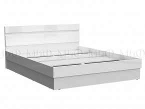 Кровать 1400 Челси Белый глянец в Кушве - kushva.magazinmebel.ru | фото - изображение 1