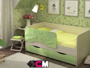 Кровать детская Алиса КР 812 зеленая 1600 в Кушве - kushva.magazinmebel.ru | фото - изображение 1