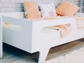 Кровать детская Бэби белая в Кушве - kushva.magazinmebel.ru | фото - изображение 2