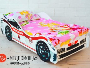Кровать детская машина Медпомощь в Кушве - kushva.magazinmebel.ru | фото