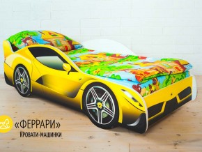 Кровать детская машинка Феррари в Кушве - kushva.magazinmebel.ru | фото