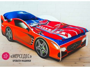 Кровать детская машинка Мерседес в Кушве - kushva.magazinmebel.ru | фото