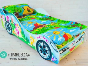 Кровать детская машинка Принцесса в Кушве - kushva.magazinmebel.ru | фото