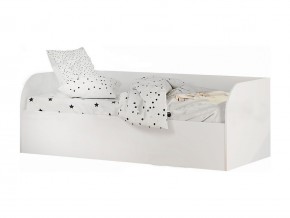 Кровать детская с подъёмным механизмом КРП-01 белая в Кушве - kushva.magazinmebel.ru | фото