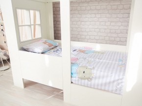 Кровать детская Теремок без ящика белая в Кушве - kushva.magazinmebel.ru | фото - изображение 2