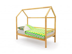 Кровать-домик Svogen натура без покрытия в Кушве - kushva.magazinmebel.ru | фото - изображение 1