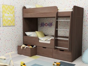 Кровать двухъярусная Малыш двойняшка бодега в Кушве - kushva.magazinmebel.ru | фото - изображение 1