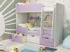 Кровать двухъярусная Малыш двойняшка винтерберг-ирис в Кушве - kushva.magazinmebel.ru | фото - изображение 1