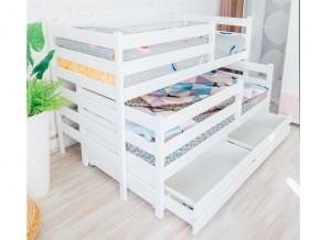 Кровать из массива с выдвижным спальным местом Матрешка Эко в Кушве - kushva.magazinmebel.ru | фото - изображение 2