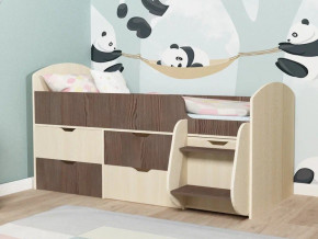 Кровать Малыш-7 Дуб-Бодега в Кушве - kushva.magazinmebel.ru | фото