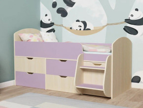 Кровать Малыш-7 Дуб-Ирис в Кушве - kushva.magazinmebel.ru | фото
