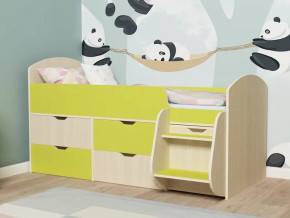 Кровать Малыш-7 Дуб-лайм в Кушве - kushva.magazinmebel.ru | фото