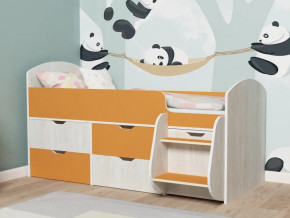 Кровать Малыш-7 Винтербер-Оранжевый в Кушве - kushva.magazinmebel.ru | фото