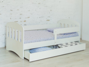 Кровать Малыш с ящиком белая в Кушве - kushva.magazinmebel.ru | фото