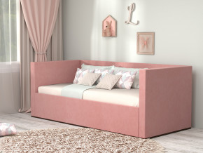 Кровать мягкая с подъёмным механизмом арт. 030 розовый в Кушве - kushva.magazinmebel.ru | фото - изображение 1