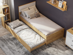 Кровать одинарная Милан выкатная с настилом в Кушве - kushva.magazinmebel.ru | фото