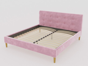 Кровать Пайли 1800 розовый в Кушве - kushva.magazinmebel.ru | фото