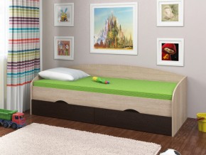 Кровать Соня 2 сонома-венге в Кушве - kushva.magazinmebel.ru | фото