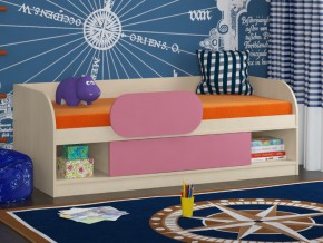 Кровать Соня 4 дуб молочный-розовый в Кушве - kushva.magazinmebel.ru | фото - изображение 3