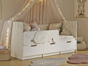 Кровать Юниор-4 800х1800 Шарли Белый в Кушве - kushva.magazinmebel.ru | фото - изображение 1